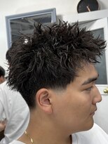 キングオブヘア バイ ノイズ 梅田茶屋町店(KING of hair by NOISM)&nbsp;ピンパーマ外国人風パーマスキンフェードツイストスパイラル