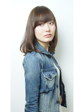 ヘアデザインメリー(hair design Merry) 清楚感ただようロブ(ロングボブ)