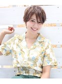 『ゆるカール』×『アッシュショート』