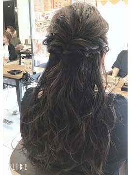 レイフィールド 長嶺店(RAY Field) ハーフアップ