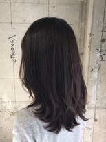 オッソ(OSSO)&nbsp;ダークグレージュ_ネイビーカラーフレンチボブ