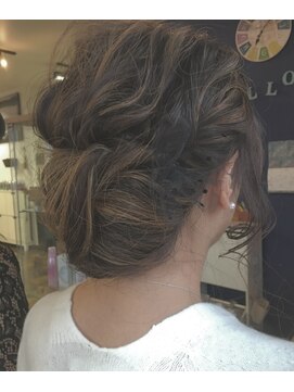 ヘアーメロウ hairmellow 和装アレンジ