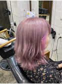 ペールピンク×ミルキーピンク