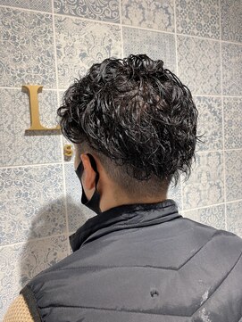 ロンド ストラーダ 心斎橋(Lond strada) 【津賀 涼】大人カッコいいツーブロック無造作パーマ☆