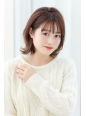 大人可愛い外ハネボブスタイル☆