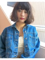 クラン(clan)&nbsp;外ハネ#外ハネボブピンクベージュボブルフ