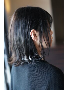 ジョルノ(giorno) 【ジョルノ】透け感カラー外ハネミディアム