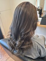 リシェールグリーン 越谷花田店(RICHAIR GREEN)&nbsp;アッシュグレージュ×ロングスタイル