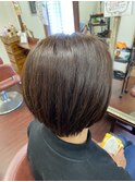 ボブ［髪質改善］［生駒市美容室］［40代50代60代］