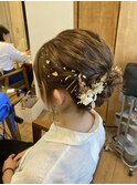 成人式、卒業式ヘアセット