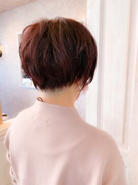 キャアリー(Caary) 福山市Caary人気 丸みショートヘア/ショートボブ/ベリーショート
