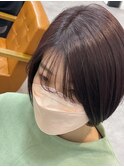 【lore銀座】ブラックベリー　切りっぱなしボブとウザバング
