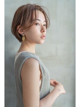 オースティン 登戸向ケ丘遊園(AUSTIN) 大人かわいい前髪セシルカットココアブラウンフリンジウェーブ