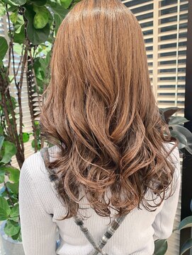 ステアケース 武蔵小杉店(stair:case) モテ髪　うるふわレイヤー　コテ巻き風パーマ