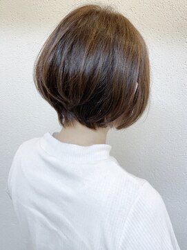 ニット 銀座(knit) 《knit銀座》大人可愛い20代30代40代ショートボブ丸み前下がり