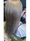 ブリーチカラー・アッシュ・グレー【豊見城・糸満・南風原】