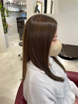ヘアーアンドネイルサロン キララ(hair&nail salon KIRARA) ツヤつやストレートヘアー