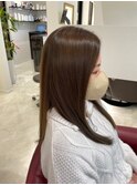 ツヤつやストレートヘアー