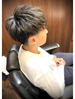 ヒロギンザ 銀座一丁目店(HIRO GINZA)&nbsp;ツーブロ×マッシュショート