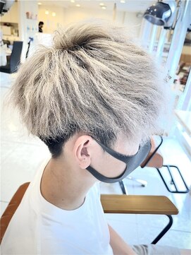 ヘアーメイク サンクエスト みずほ台店(HAIR MAKE sunquest) メンズハイトーン