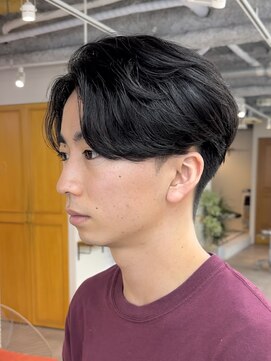 ガレージ バイ グリーン 原宿 表参道(Garage by green) 【JINKI】ニュアンスセンターパート