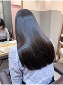 艶感たっぷりトリートメントストレート