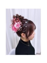 サニー(hair set salon Sunny)&nbsp;華やかアップ