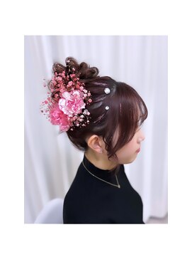 サニー(hair set salon Sunny) 華やかアップ