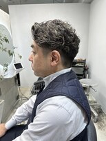 エトラ 渋谷店(etora)&nbsp;メンズ　ハイライトウェーブ　ハイライトパーマ☆