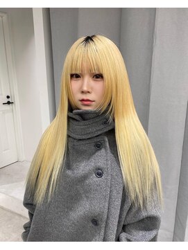 ゼスト 八王子店(ZEST) ブロンドヘア/ハイトーン/ダブルカラー/フルバング