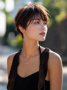 アルトリスト(Altruist Aging×HAIR&SPA) ＠ダークアッシュ大人ガーリーボブ着物似合わせカット/髪質改善