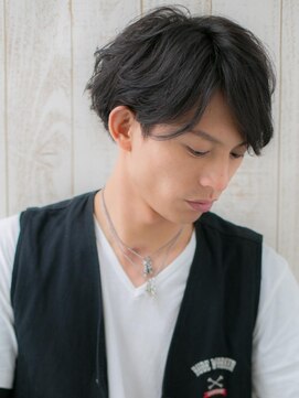 理容ハンサム 戸田公園店 Ｗｉｌｄ＆ＳｅｘｙラフなツーブロックトランクスヘアF戸田公園