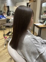 フィゼル あべのルシアス店(Aujua fizelle)&nbsp;透明感オリーブカラー　＊佐藤　空