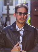 40代50代白髪メンズ！ワイルド1カールバーバースタイル