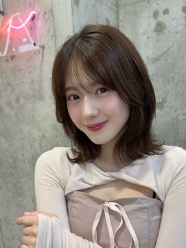 シー バイ ロンド 新宿(Sea by Lond) 【梶川】韓国風くびれミディ[新宿/韓国ヘア]