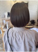 内に入りやすいぱつっとボブ