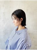 「ポイントレイヤー」切りっぱなしボブ