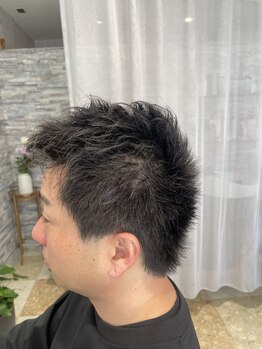ラルースヘア(la luz HAIR)の写真/【メンズカット】髪のボリューム・白髪・つむじ割れなど、年齢とともに気になる悩みもご相談ください。