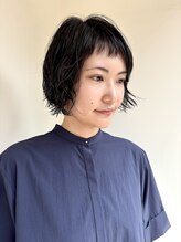 ケークリエイティブコード(K creative COrDE) リップラインパーマボブ