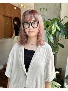 アペロ 柏(Apero) ピンクベージュ/レイヤーミディアム