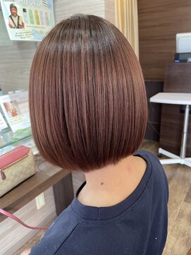 ヘアメイク アージュ 新宮店(HAIR MAKE age) ピンクブラウン