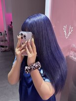 ダズリングディア(Dazzling Deer)&nbsp;パープル／ロング／ストレート／暗めカラー/レイヤーカット