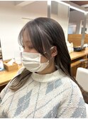 割れない顔周りカット