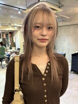 ナループロアポンテ(Nalu pu loa PONTE)&nbsp;レイヤーカット/顔まわりレイヤー/ハッシュカット