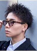 原宿ソフトツイストスパイラルパーマスパイキーショートfifth