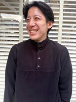 ロライマ 中目黒(roraima)&nbsp;大人/メンズ/清潔感/センターパート/黒髪/ナチュラル