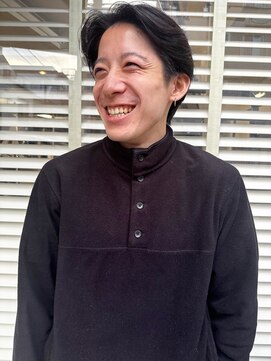 ロライマ 中目黒(roraima) 大人/メンズ/清潔感/センターパート/黒髪/ナチュラル