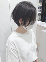 ステアケース ギンザセブン(stair:case ginza7)&nbsp;大人前下がりショートボブ　まとまる　簡単スタイリング