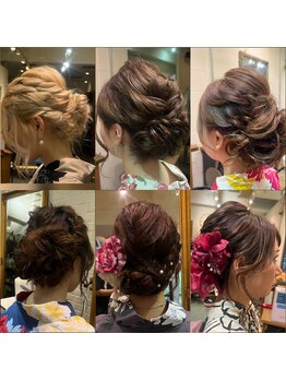 ピーターウォンヘアー(PETAR WONG HAIR)の写真/2026年度とうかさん6/5(金)～6/7(日)着付け+セット￥5500円♪※電話予約のみ0822490655