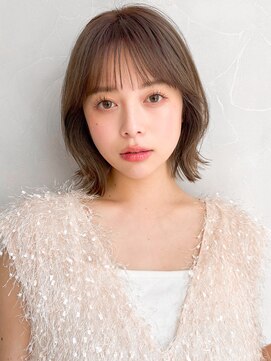 アグノス 青山(Agnos) 美髪モテ髪サイドバングデジタルパーマこなれヘアくびれヘア